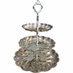 International Silver Co. Silverplated 3 Tier Server